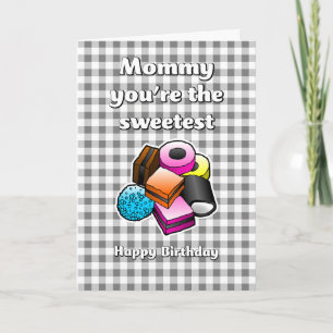 Cartão Licorice Allsorice Birthday Card