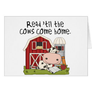 Cartão Lido 'até as vacas venha em casa