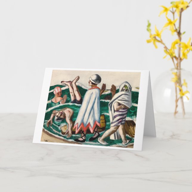 Cartão Lido | Max Beckmann | (Flor Amarela)