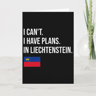 Cartão Liechtenstein 