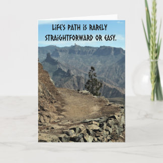 Cartão Life's path.