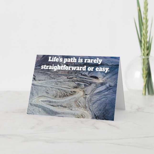 Cartão Life's path. (Frente)