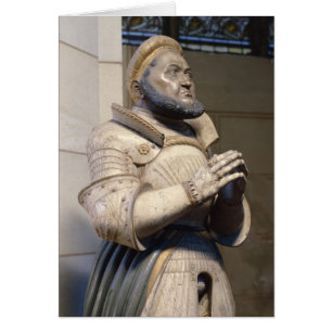 Cartão Lifesize Alabaster Estátua do Eleitor