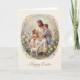 Cartão Lift Up Your Eyes Easter Card