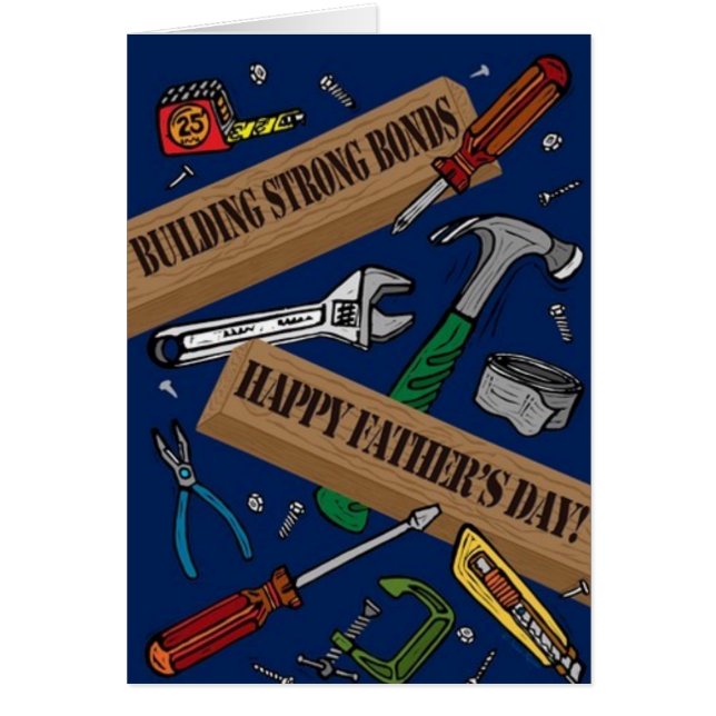 Cartão Ligações fortes de construção (Frente)