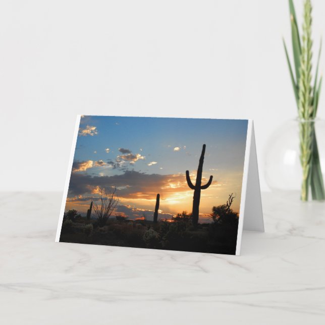 Cartão Light Fades in a Blaze (Frente)