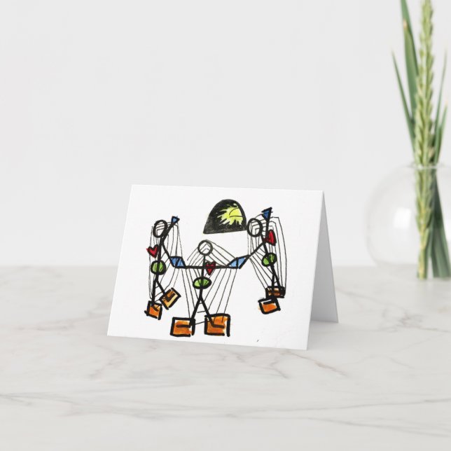 Cartão Light Glue Web | Story Metaphor (Frente)