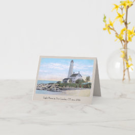 Cartão Light House New London CT