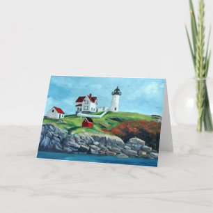 Cartão Light house note card