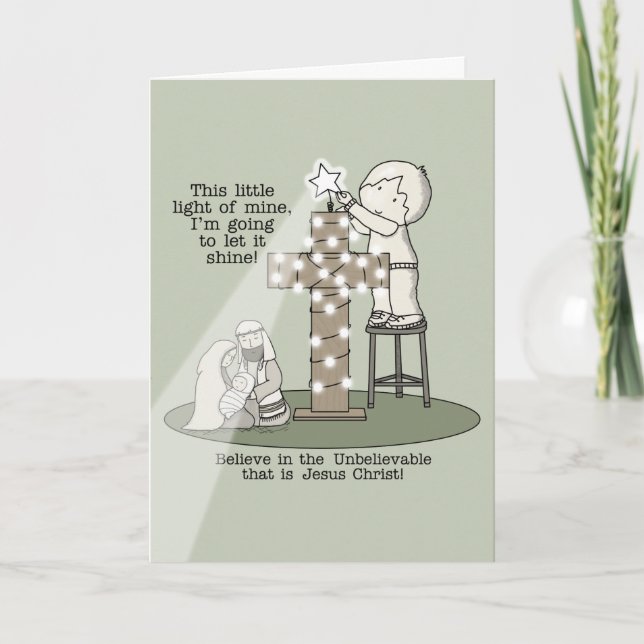 Cartão Light of Mine (Frente)