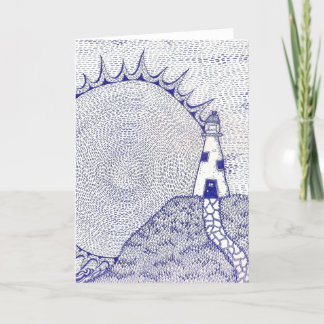 Cartão Lighthouse Note Card