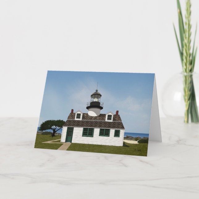 Cartão Lighthouse note card (Frente)