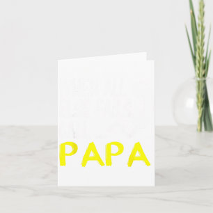 Cartão Ligue para o Papai Quando Todas as Outras Obras de