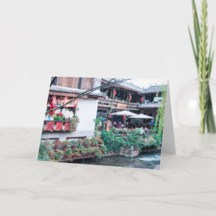 Cartão Lijiang, China, Cidade Antiga