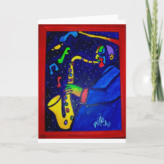 Cartão Like Jazz Man by Piliero