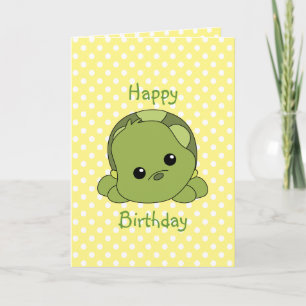 Cartão Lil Baby Turtle