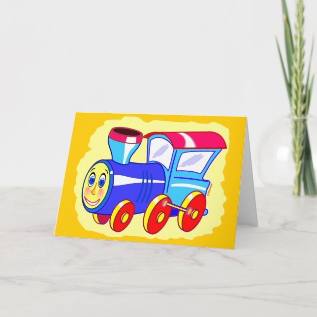 Cartão Lil' Choo Choo (Frente)