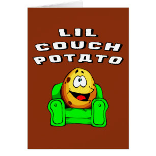 Cartão Lil Couch Potato