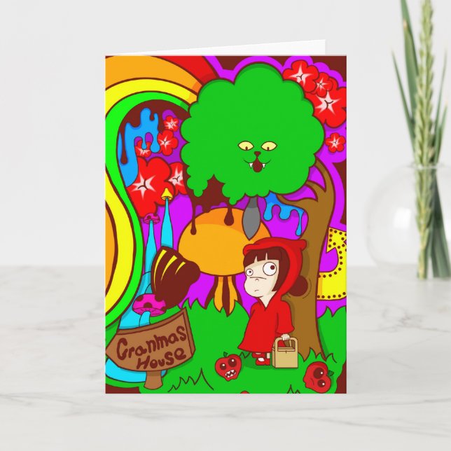 Cartão Lil Red (Frente)