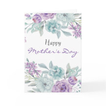 Lilac and Mint Floral | Personalized Mother's Day