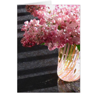 Cartão Lilac 'Blush de Maiden'