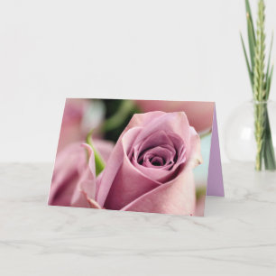 Cartão Lilac rosa