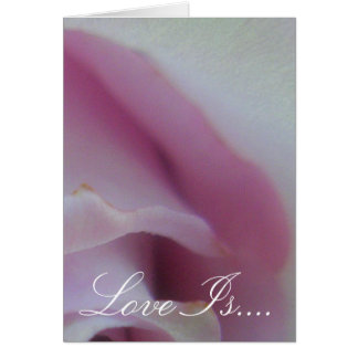 Cartão Lilac Wedding Rosa