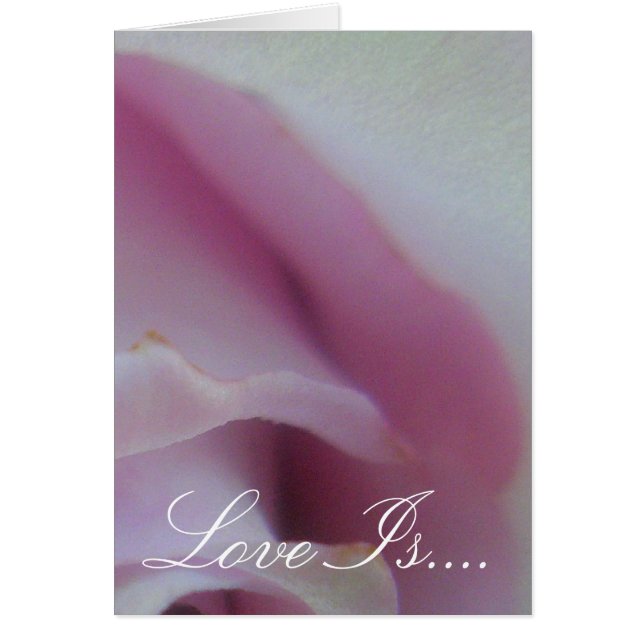 Cartão Lilac Wedding Rosa (Frente)