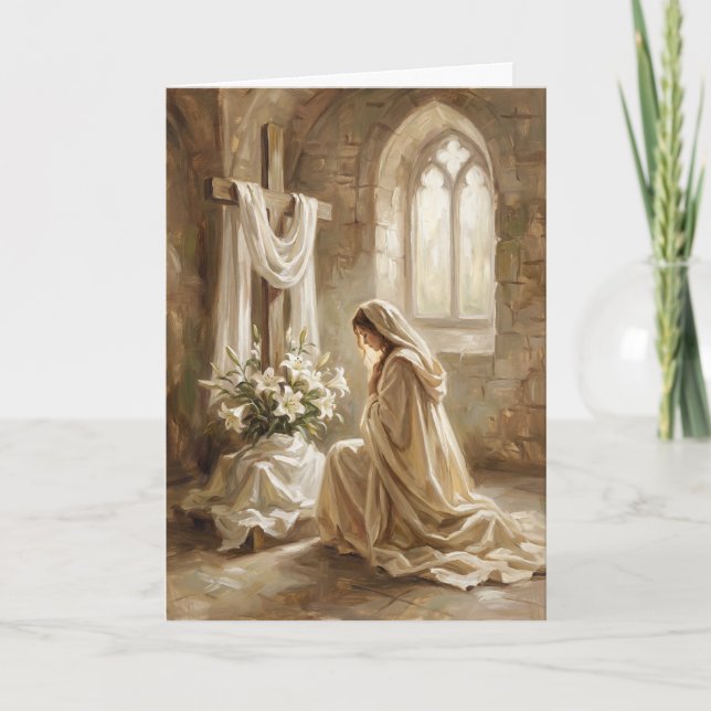 Cartão Lilies of His Love Easter Card (Frente)