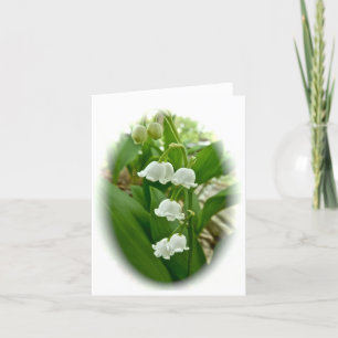 Cartão Lilies of the Valley