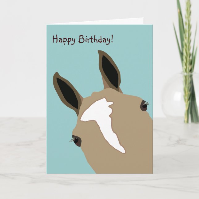 Cartão Lilo, o Pony (Frente)