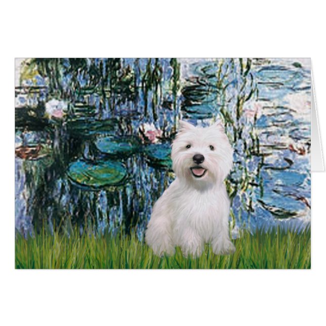 Cartão Liloies #1 - Westie 2 (Frente Horizontal)