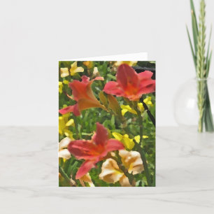 Cartão Lily Art Notecards