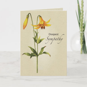 Cartão Lily Botânica Religiosa Simpatia