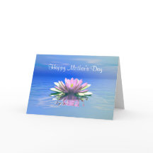 Lily de água rosa dia de as mães