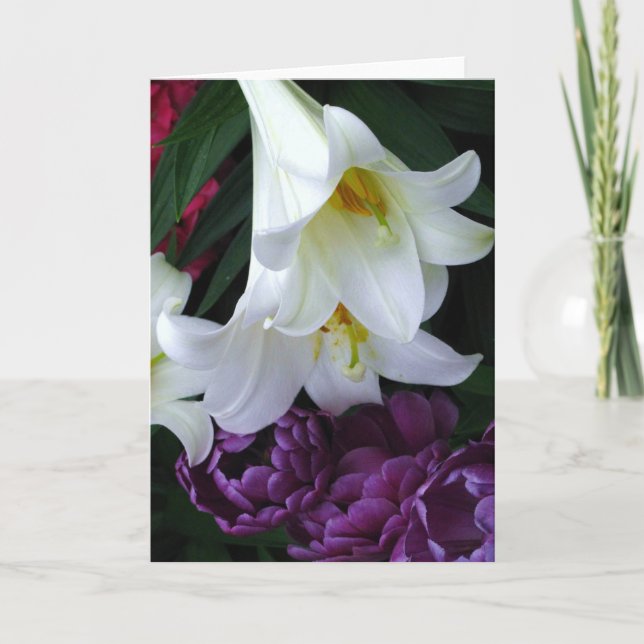 Cartão Lily Greeting Card (Frente)