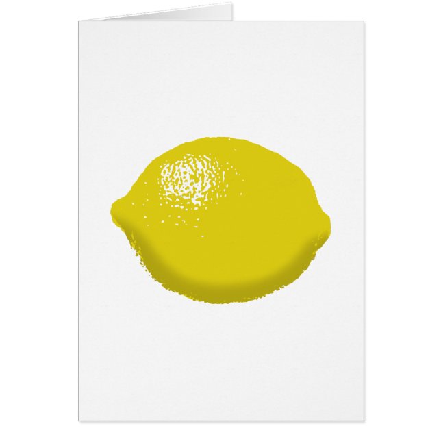 Cartão Limão: (Frente)