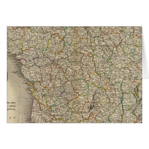 Cartão Limites do Departamento de França