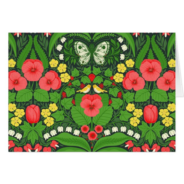 Cartão Limões e folhas (Frente Horizontal)