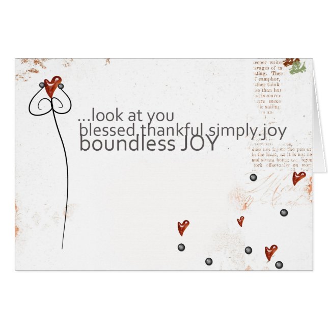 Cartão limpe o mundo (Frente Horizontal)