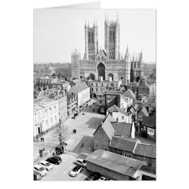 Cartão Lincoln, Inglaterra (Frente)