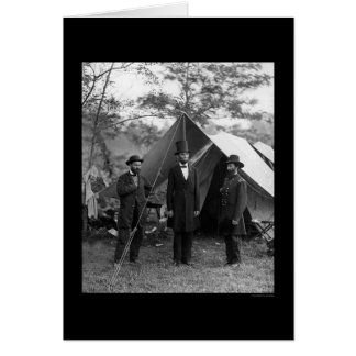 Cartão Lincoln, Pinkerton e McClernand 1862
