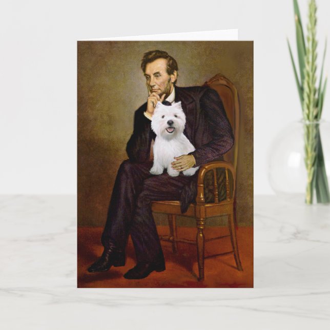 Cartão Lincoln - Westie 2 (Frente)