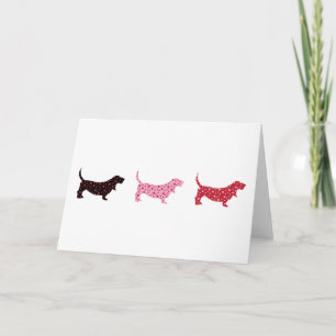 Cartão Linda Bassets