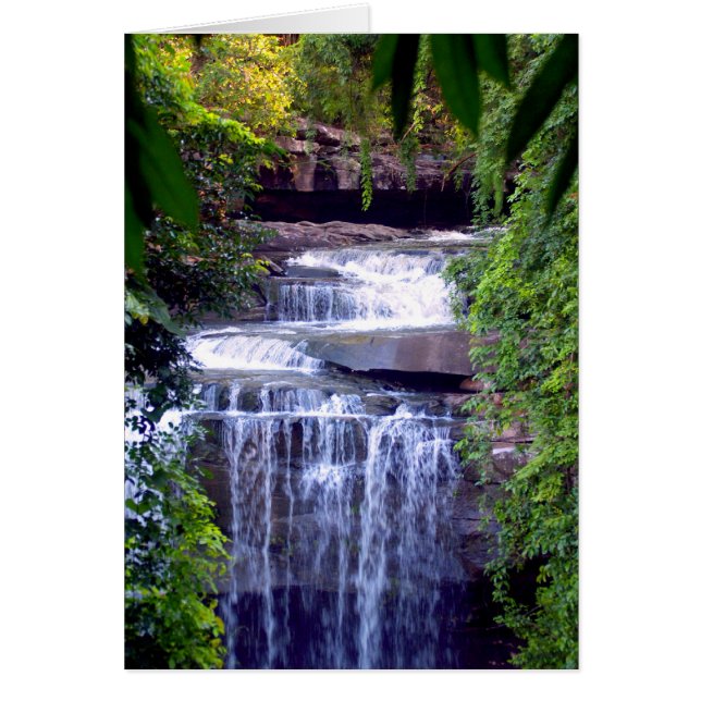 Cartão Linda cachoeira (Frente)