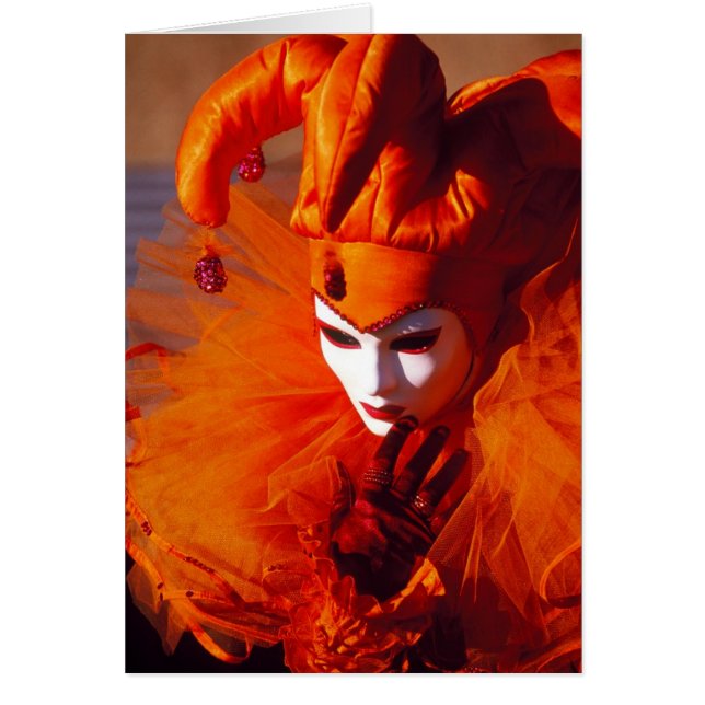 Cartão Linda Harlequin (Frente)