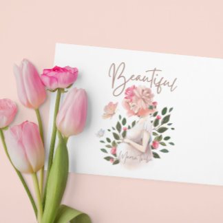 Cartão Linda Mamãe Para Ser Carteira