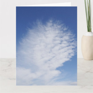 Cartão Linda nuvem
