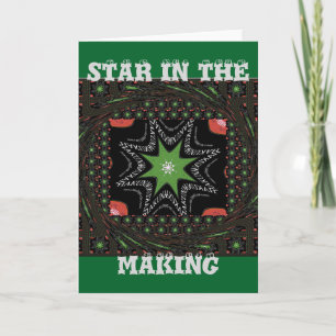 Cartão Lindas estrelas reluzentes vetor Impressão de fund