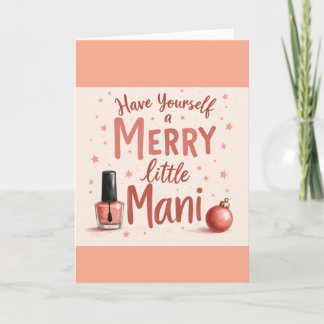Cartão Lindo para qualquer amante de manicure